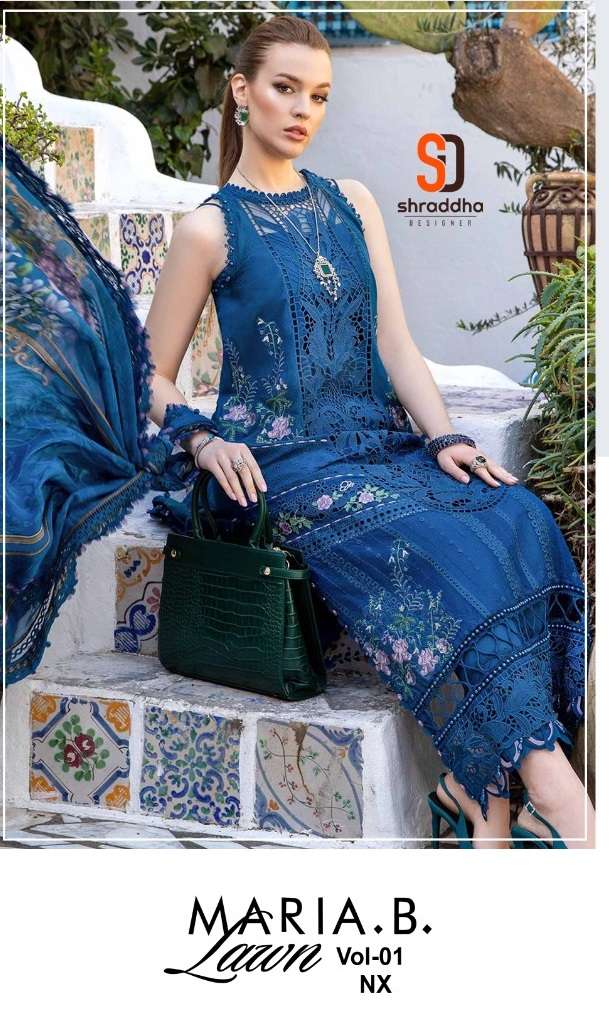 MARIA.B LAWN VOL-1 NX OPEN PIC BY SHRADDHA